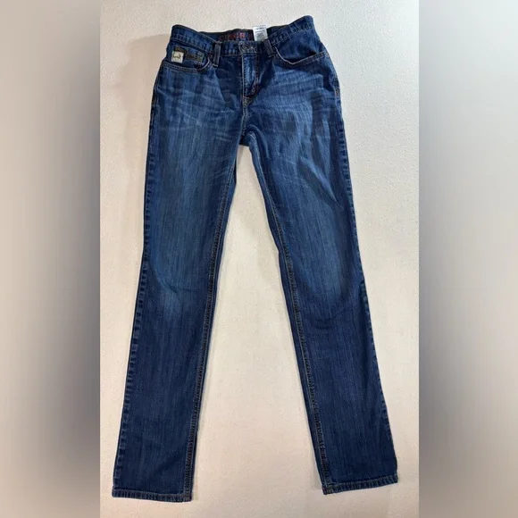 Cinch Jesse Jeans Mens 29x36 Medium Wash Straight Stretch Western Cowboy - Picture 5 of 10